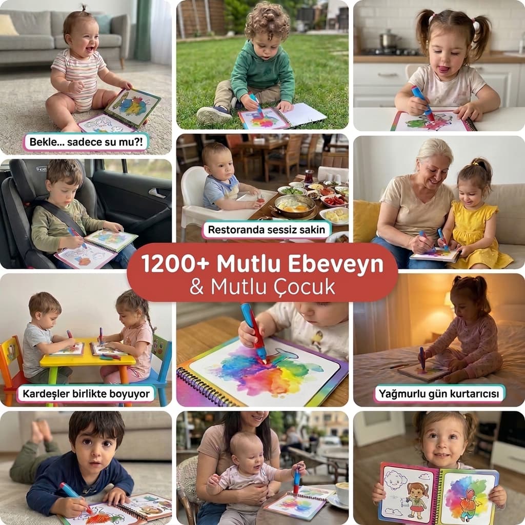 Sihirli Boyama Kitabı