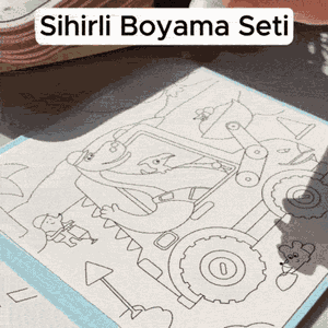Sihirli Boyama Kitabı